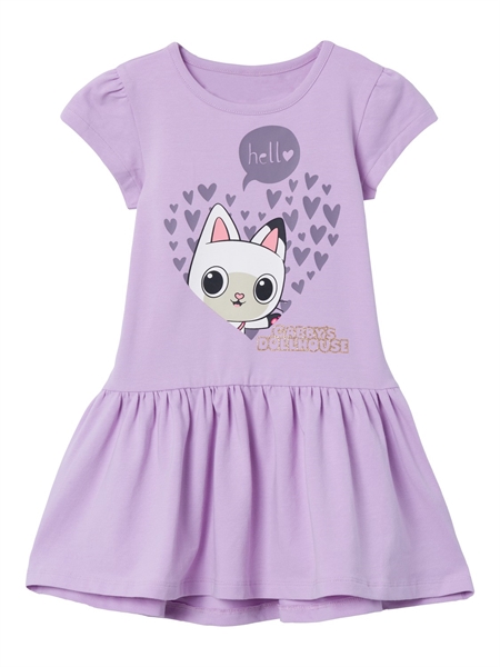 Name It Gabby Kat Kjole Mara - Orchid Bloom